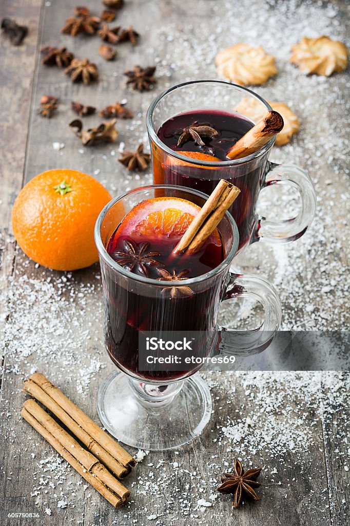 Christmas mulled wine Mulled Wine Stock Photo