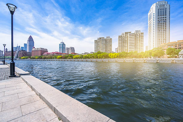 istock beautiful cityscape,tianjin,china 605757710