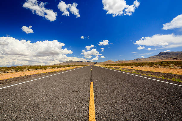 istock Endless Highway 91 near Littlefield 605760722