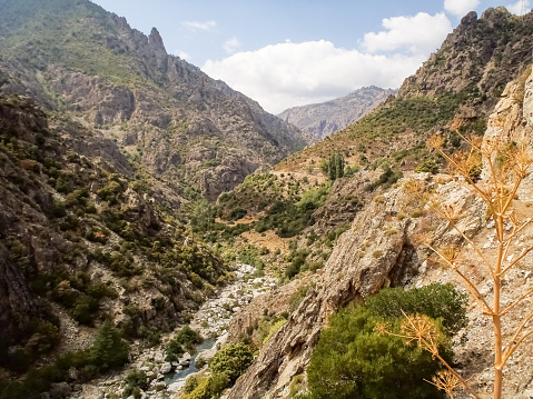 Golo River Valley Stock Photo Download Image Now Beach, Blue, Cliff