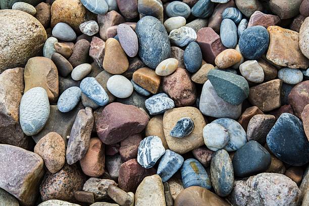 istock Background of sea stones 605762704