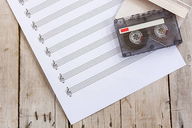 istock music concept on wooden 605769072
