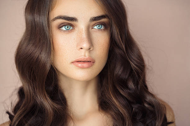 istock Studio shot of young beautiful woman 605770088