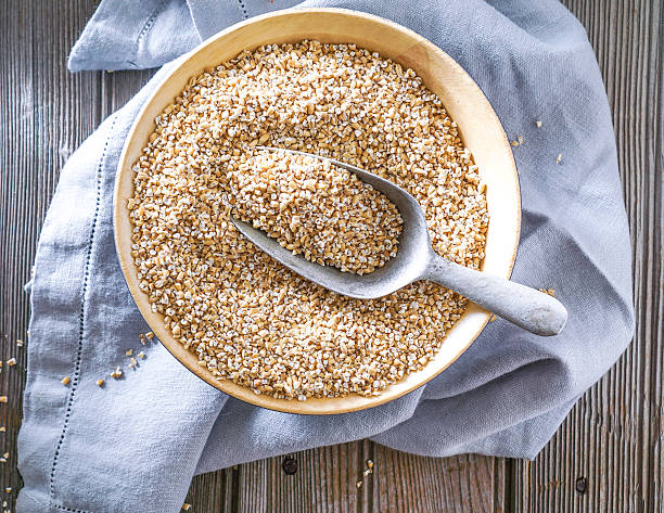 istock Raw Organic Steel Cut Oats in a Bowl. 605770658