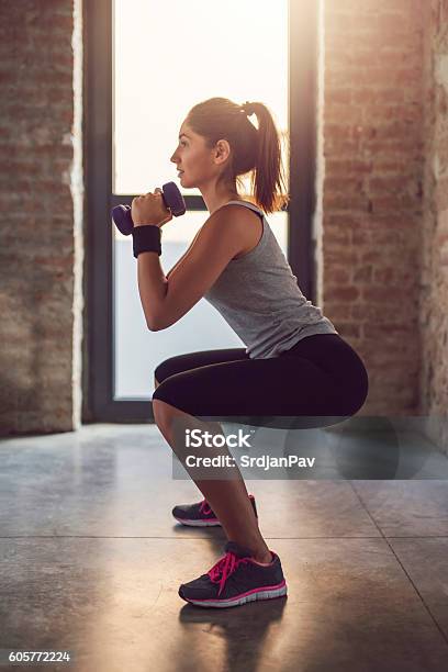 Tight Toned Stock Photo - Download Image Now - Exercising, Gym, Women