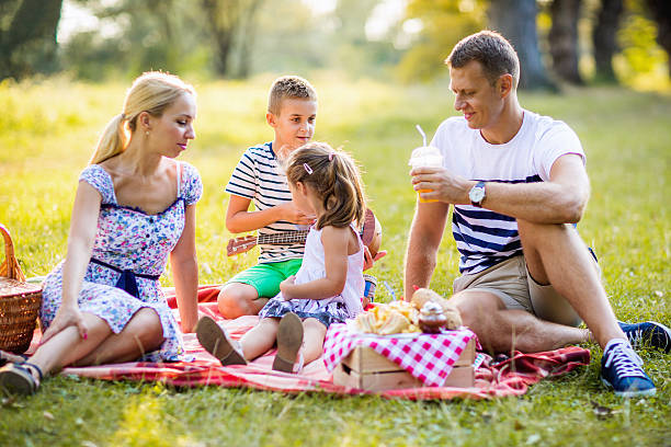 istock Beautiful happy family 605772770
