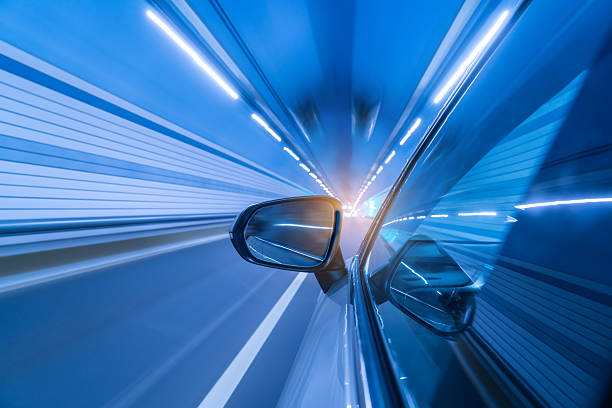 istock moving fast in tunnel 605775750