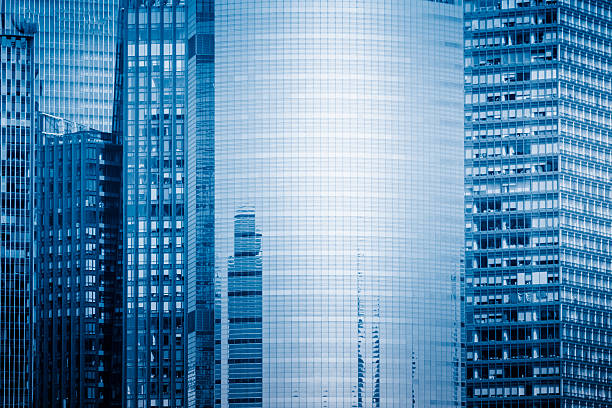 Office building in the Marunouchi business district Tokyo, Japan
