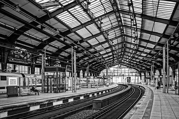 istock Interior Of Railroad Station 605781311