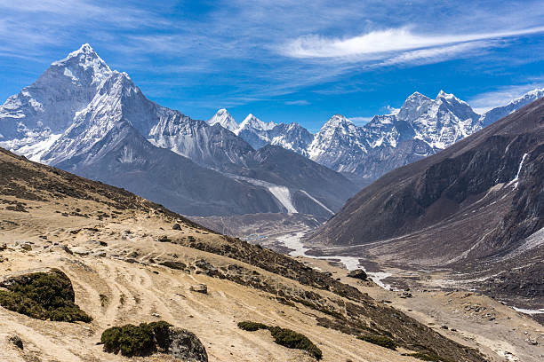 istock Dingboche to Lobuche, Nepal 605784140