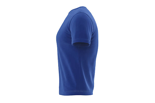 istock T-shirt apparel fabric, side view 605788126