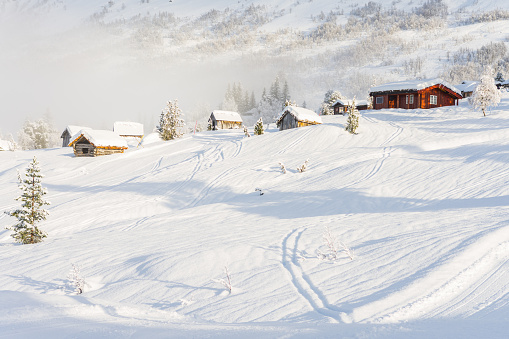 cabins next to stryn ski centre (norway)