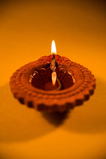 istock beautiful diwali lighting or diya, selective focus 605982218