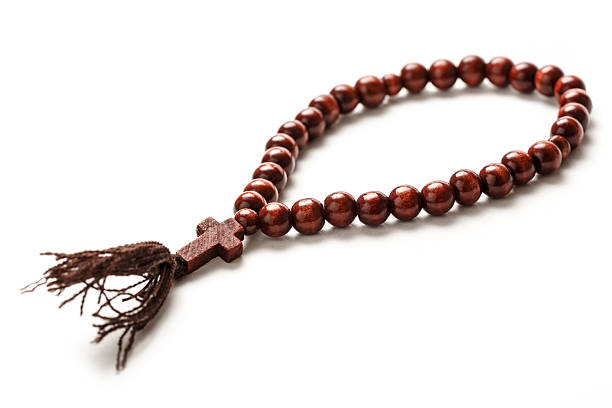 istock Rosary wooden beads 605987938