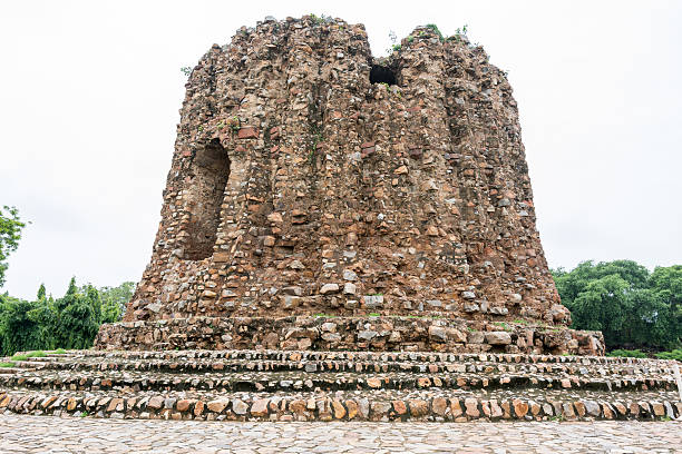istock Stone fortress of Qutub Complex 605990168