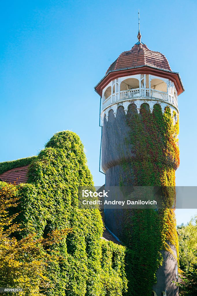 Tower of municipal hydropathic. Kaliningrad region, Russia Kaliningrad Stock Photo