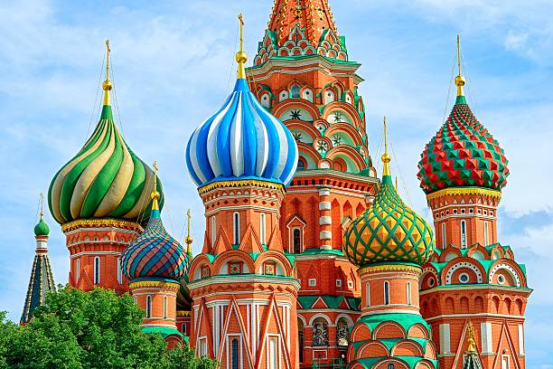 istock St. Basil's Cathedral on Red square, Moscow, Russia 605994506