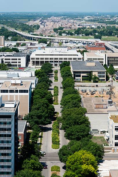 istock Lincoln, Nebraska Aerial View 605996160