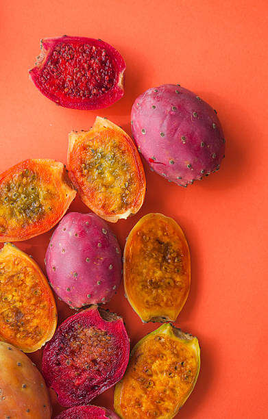 indian figs still life - morocco brazil stockfoto's en -beelden