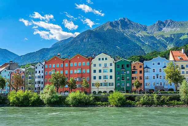 Photo of Innsbruck, capital of Tirol, Austria