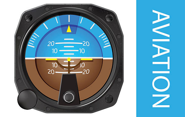 Attitude indicator vector Attitude indicator is an instrument used in an aircraft to inform the pilot of the orientation of the aircraft altitude dial stock illustrations