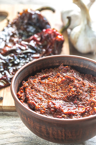 istock Bowl of adobo sauce 606004344