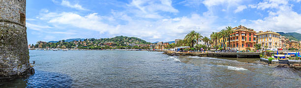 istock Italian old town Rapallo sea view 606007158