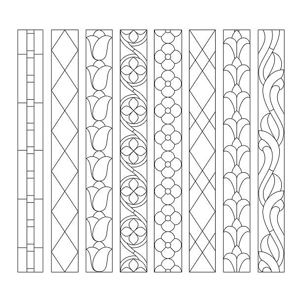 8,300+ Stained Glass Pattern Stock Illustrations, Royalty-Free Vector  Graphics & Clip Art - iStock