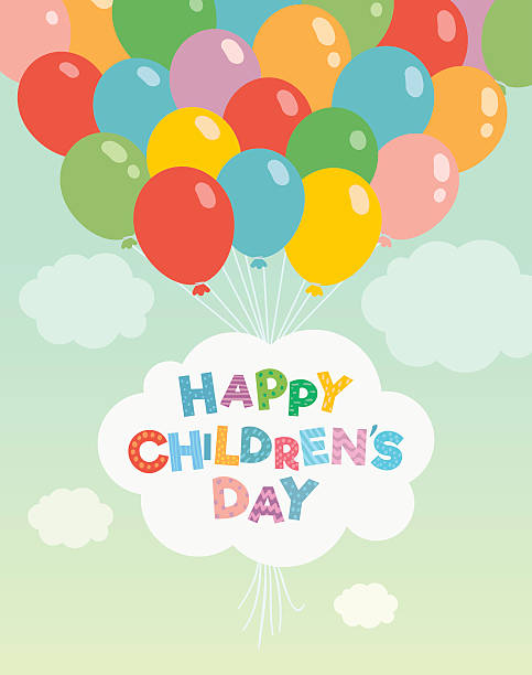 illustrations, cliparts, dessins animés et icônes de arrière-plan vectoriel de la journée des enfants - jour des enfants