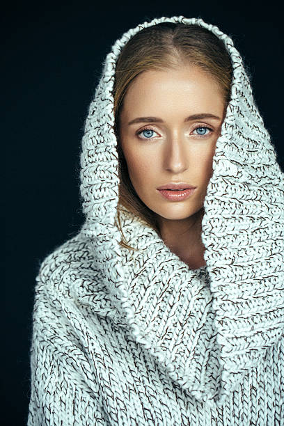 istock Beautiful woman wearing winter clothes 606011532