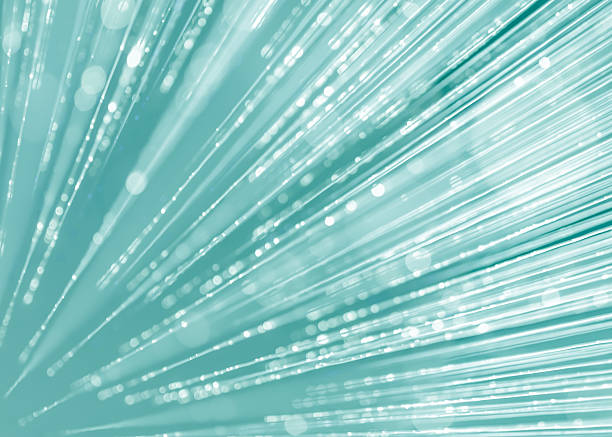 istock Abstract blurry fiber optics bokeh lighting for background 606012786