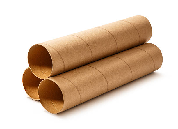 istock Carton tubes for paper 606017086