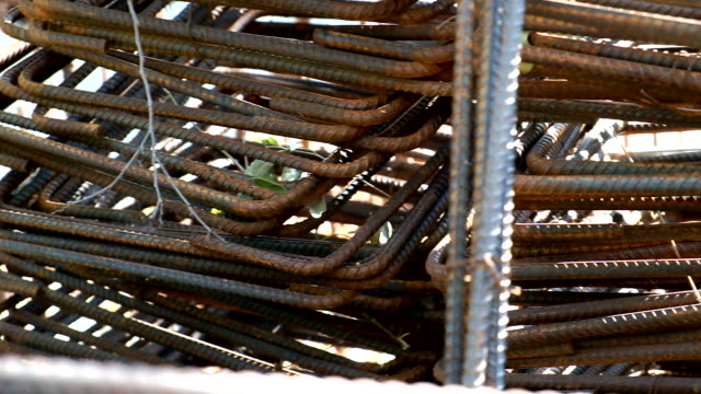 Rust steel wire