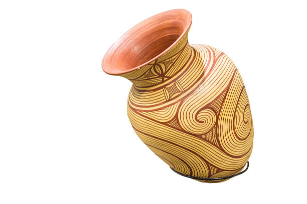 A handpainted porcelain vase from China.