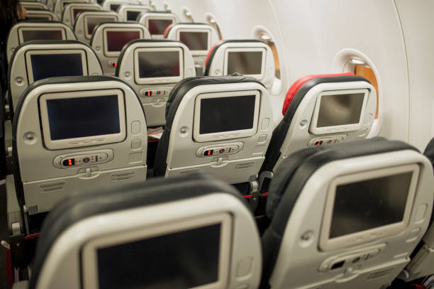 istock Inside of a Passenger Aircraft 606212238