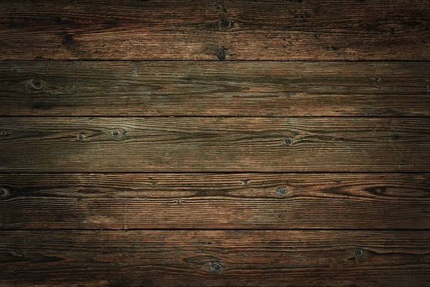 istock Dark brown vintage wooden background 606212372
