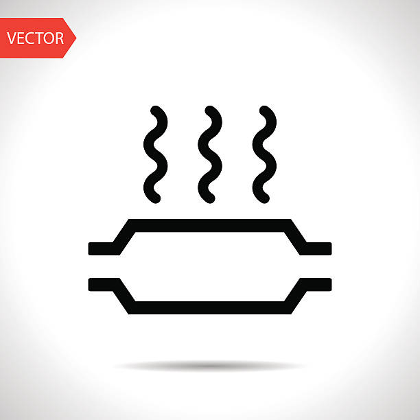 ilustrações de stock, clip art, desenhos animados e ícones de catalytic converter overheat warning vector hmi dashboard flat icon - baffle