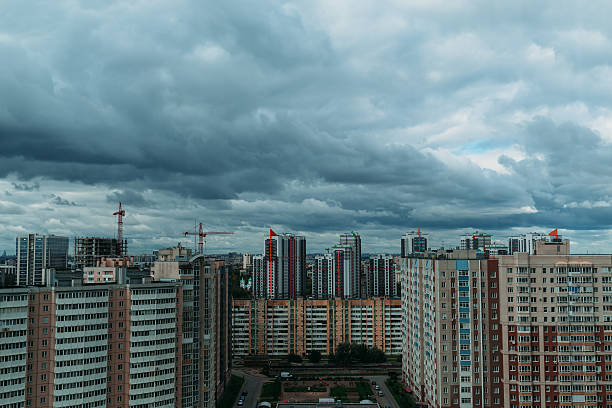 istock Multi-storey residential buildings 606220568