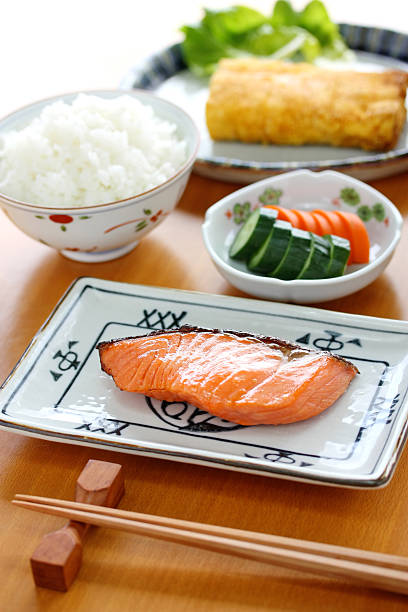 japanese breakfast set meal