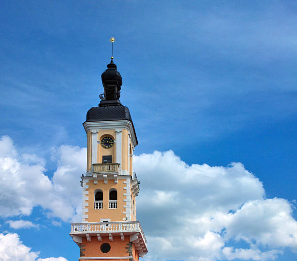 istock Kamianets-Podilskyi City Hall. 606225250