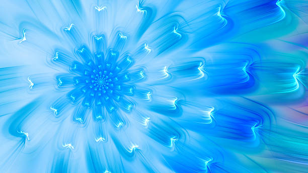 istock Exotic flower. Dance of flower petals. 606227554