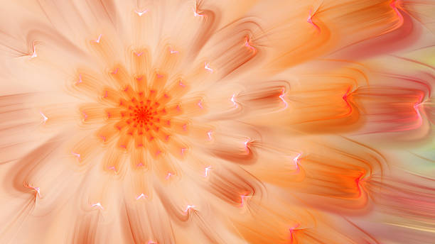 istock Exotic flower. Dance of flower petals. 606227722