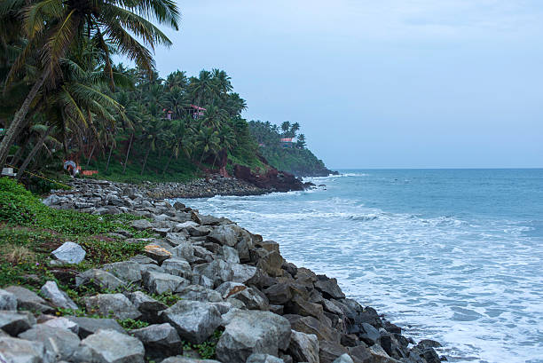 istock Beautiful view on the ocean in India 606228636