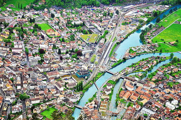 istock Top view of Interlaken 606231234