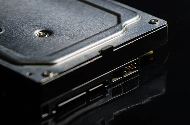 istock Close up of hard drive from the computer 606232986