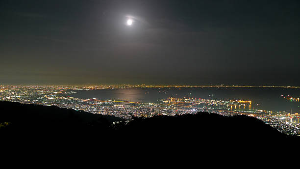 istock Night view of Kobe 606234246