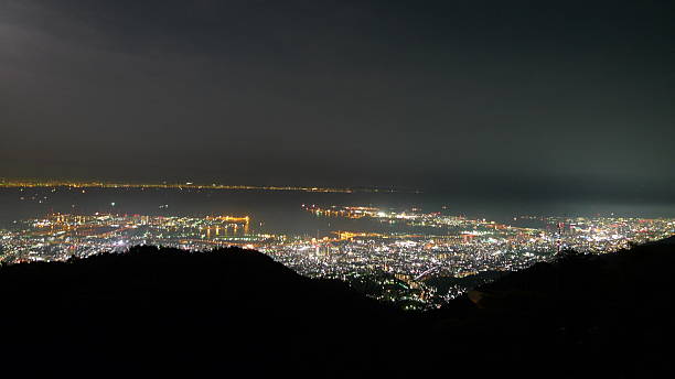istock Night view of Kobe 606234284