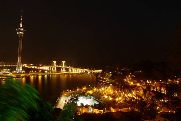 istock Night view of Macau 606234320