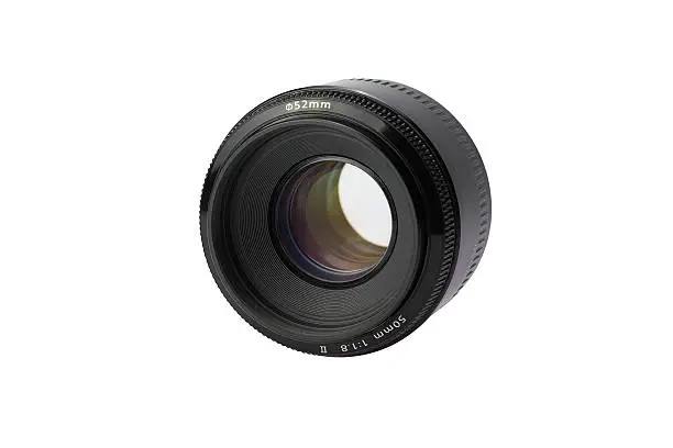 Photo of lens 50mm / 1.8