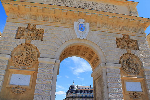 istock Arc du Triomphe in Montpellier, France 606631900